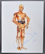STAR WARS - ANTHONY DANIELS (C3PO) - AUTOGRAPHED 8X10