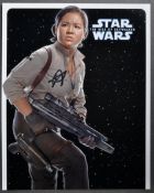STAR WARS - KELLY MARIE TRAN - SIGNED 8X10