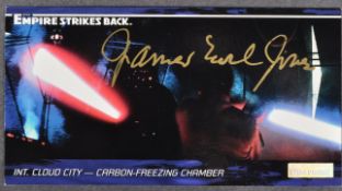 STAR WARS - JAMES EARL JONES (VOICE OF DARTH VADER) SIGNED TOPPS CARD
