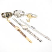 COLLECTION OF VINTAGE WRIST WATCHES - OMEGA & ROTARY