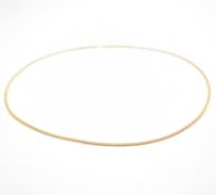 HALLMARKED 9CT GOLD CURB LINK CHAIN NECKLACE