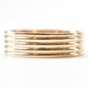 HALLMARKED 9CT GOLD BAND RING