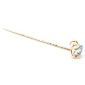 ANTIQUE ART NOUVEAU ENAMELLED STICK PIN
