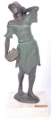 VINTAGE 20TH CENTURY PAINTED RESIN SCULPTURE