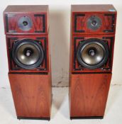 PAIR OF VINTAGE NAIM SLB WALNUT SPEAKERS