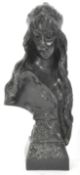 20TH CENTURY RESIN BUST STATUETTE SCULPTURE