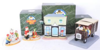 ROBERT HARROP - CAMBERWICK GREEN - FOUR STATUES