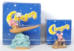 ROBERT HARROP - CLANGERS X 2 RESIN FIGURINES