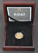 2019 GUERNSEY D-DAY 22CT GOLD £1 PROOF COIN