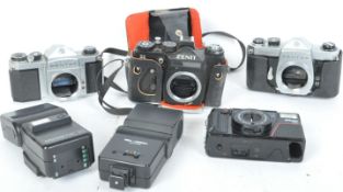 COLLECTION OF RETRO VINTAGE CAMERA & VIDEO EQUIPMENT