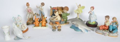 COLLECTION OF VINTAGE FIGURES - NAO - CAPODIMONTE - OTTIES