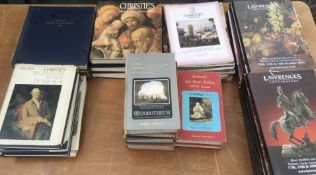LARGE COLLECTION OF CHRISTIE`S & SOTHEBY`S REVIEWS OF THE YEAR