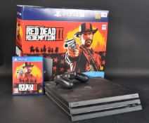 PLAYSTATION 4 PRO MATTE BLACK GAMING CONSOLE
