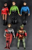 STAR TREK - COLLECTION OF MEGO STAR TREK ACTION FIGURES