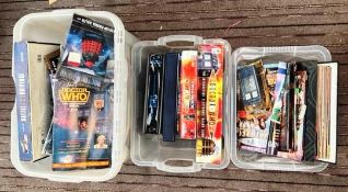 DOCTOR WHO - LARGE COLLECTION ASSORTED MEMORABILIA