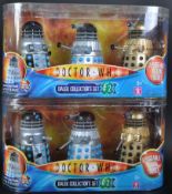 DOCTOR WHO - CHARACTER OPTIONS - DALEK COLLECTOR'S SET #2 FIGURES