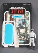 STAR WARS - ORIGINAL VINTAGE ACTION FIGURE WITH CARD BACK