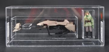 STAR WARS - GRADED ACTION FIGURE DISPLAY - RETURN OF THE JEDI