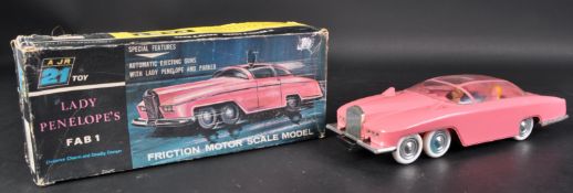 VINTAGE EMPIRE MADE LADY PENELOPE'S FAB 1 FRICTION MOTOR CAR