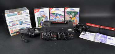 RETRO GAMING - SEGA MASTER SYSTEM II CONSOLE, GAMES & ACCESSORIES