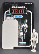 STAR WARS - ORIGINAL VINTAGE ACTION FIGURE WITH CARD BACK