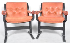 INGMAR RELLING FOR WESTNOFA - PAIR OF ARMCHAIRS