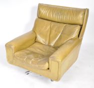 ATTRIBUTED TO WERNER LANGENFELD - LARGE DANISH ARMCHAIR