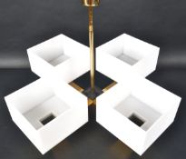 20TH CENTURY ITALIAN INFLUENCED HANGING CHANDELIER