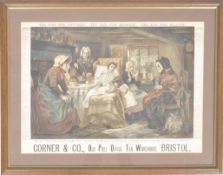 LOCAL INTEREST VICTORIAN BRISTOL CALENDAR POSTER