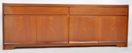 RETRO VINTAGE TEAK WOOD LOW SIDEBOARD