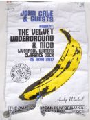 50TH ANNIVERSARY ANDY WARHOL VELVET UNDERGROUND POSTER