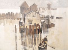 LEE REYNOLDS (AMERICAN B. 1936-2017) - OIL ON CANVAS PAINTING