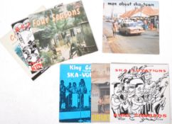 KING EDWARD PRESNETS - SELECTION OF SKA RECORD ALBUMS