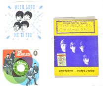 THE BEATLES - COLLECTION OF 1964 CHRISTMAS SHOW MEMORABILIA