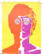 1960S BEATLES POSTER JOHN LENNON BY RICHARD AVEDON