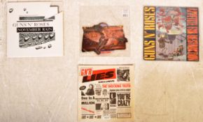 GUNS N ROSES - SELECTION OF VINYL
