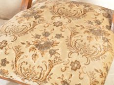 VICTORIAN 19TH CENTURY MAHOGANY LADIES ARMCHAIR & OTHER