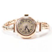 VINTAGE 9CT GOLD CASE WRISTWATCH