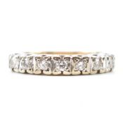 HALLMARKED 9CT GOLD & DIAMOND RING