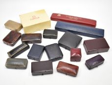 17 ANTIQUE & VINTAGE JEWELLERY BOXES