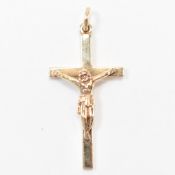 HALLMARKED 9CT GOLD CRUCIFIX PENDANT