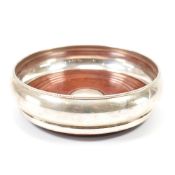 SILVER HALLMARKED WINE COASTER
