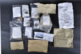 FOSSILS - COLLECTION OF AMMONITES FOSSILS