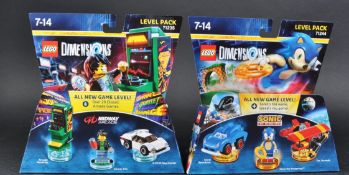 LEGO SETS - LEGO DIMENSIONS - SONIC THE HEDGEHOG & MIDWAY ARCADE