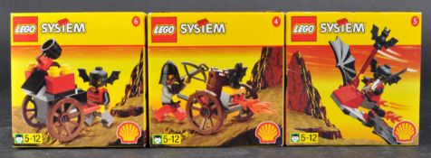 LEGO SETS - LEGO SYSTEM - X3 FACTORY SEALED LEGO SETS