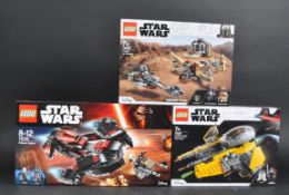 LEGO SETS - STAR WARS - X3 FACTORY SEALED LEGO SETS