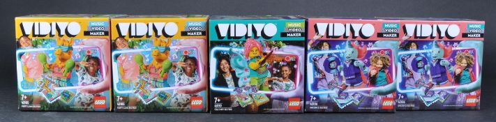 LEGO SETS - LEGO VIDIYO - X5 FACTORY SEALED LEGO SETS