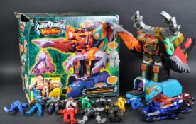 POWER RANGERS - 2002 BANDAI DELUXE ISIS COMMAND MEGAZORD PLAYSET