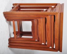 20TH CENTURY CHINESE ORIENTAL HARDWOOD NEST OF TABLES