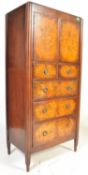 EARLY 20TH CENTURY EDWARDIAN BURR WALNUT CABINET